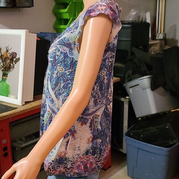 Apt. 9 Butterfly Studded Blouse - Picture 4 of 10